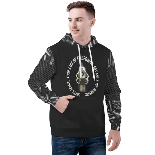 Lack of Firepower All Over Print Hoodie