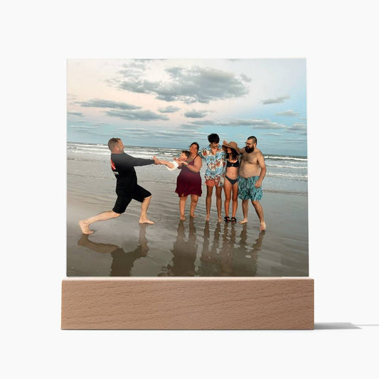 Acrylic Square Plaque (Add your own Photo)